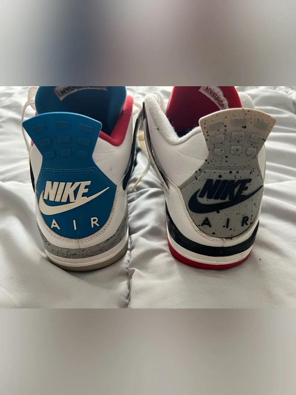 Jordan Air Jordan 4 Retro SE What The 4 2019 White/Red/Blue CI1184-146 size 11.5